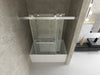 Sleek Soft-Close Frameless Tub Door with Clear Glass