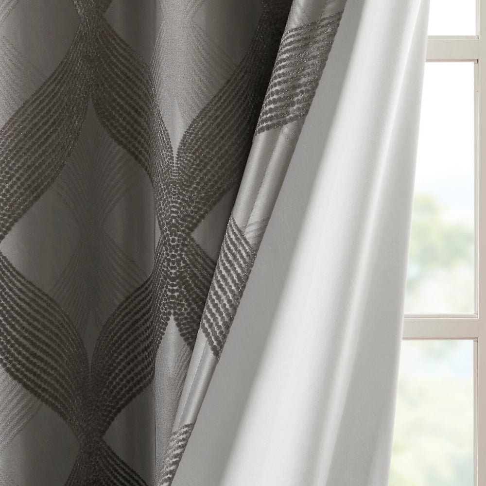 Cozy Ogee Blackout Curtain Panel