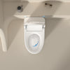 Voice-Controlled Smart Bidet Toilet with Heated Seat & Auto Features