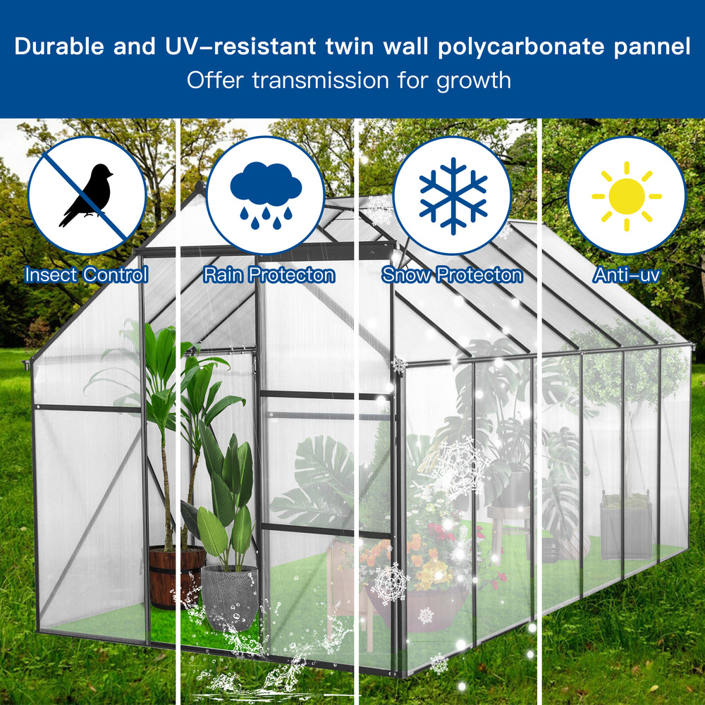 Ultimate Outdoor Greenhouse - Heavy Duty Walk-In for All Seasons