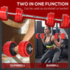 Soozier Versatile Dumbbell and Barbell Set for Home Workouts