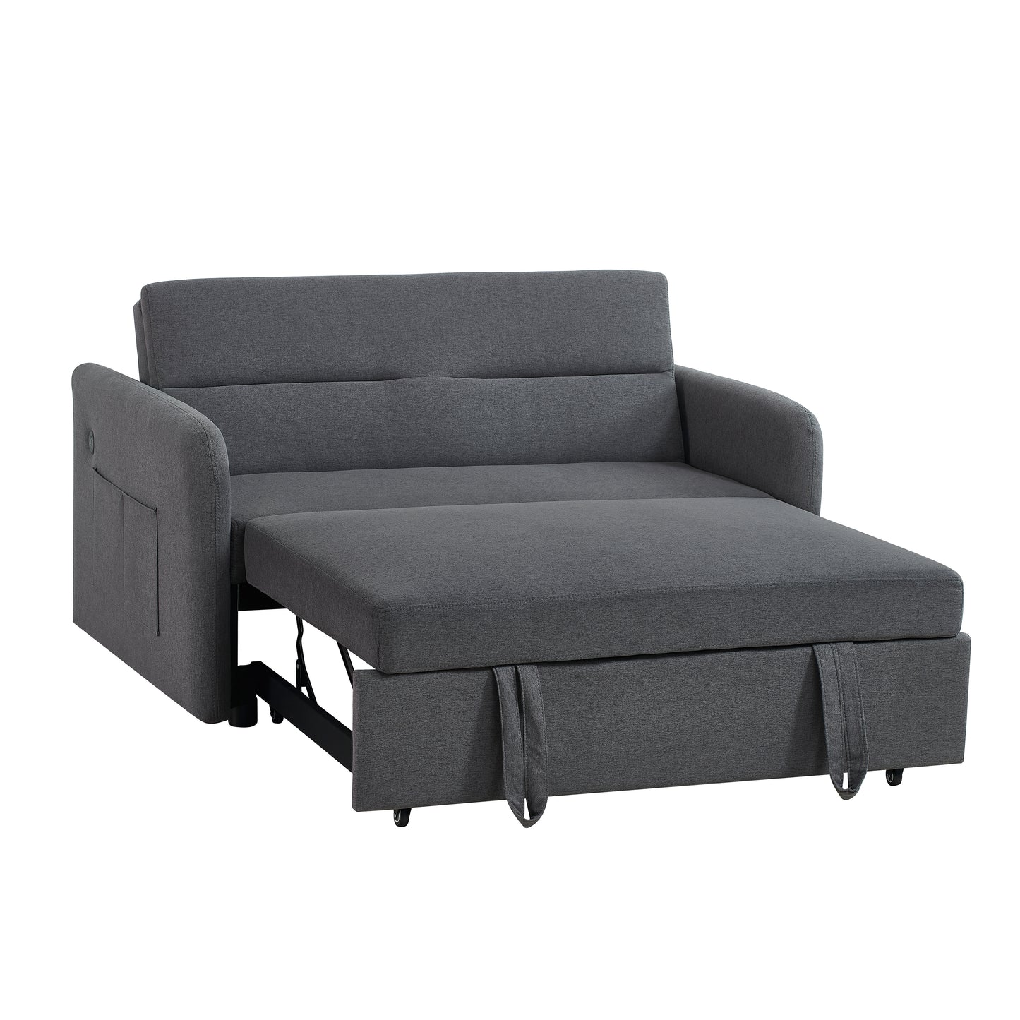 Cozy Twin Grey Sofa Bed