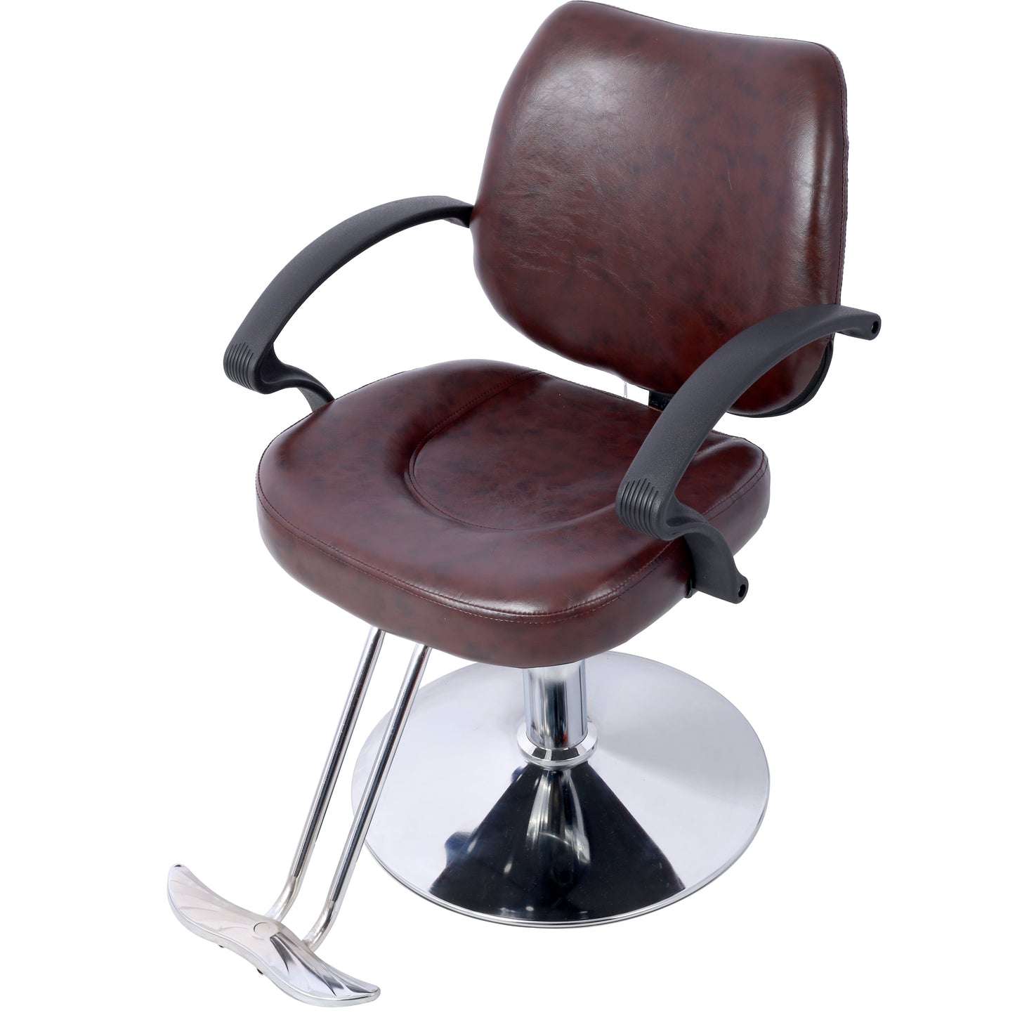 Stylish Hydraulic Salon Chair with Barber Cape