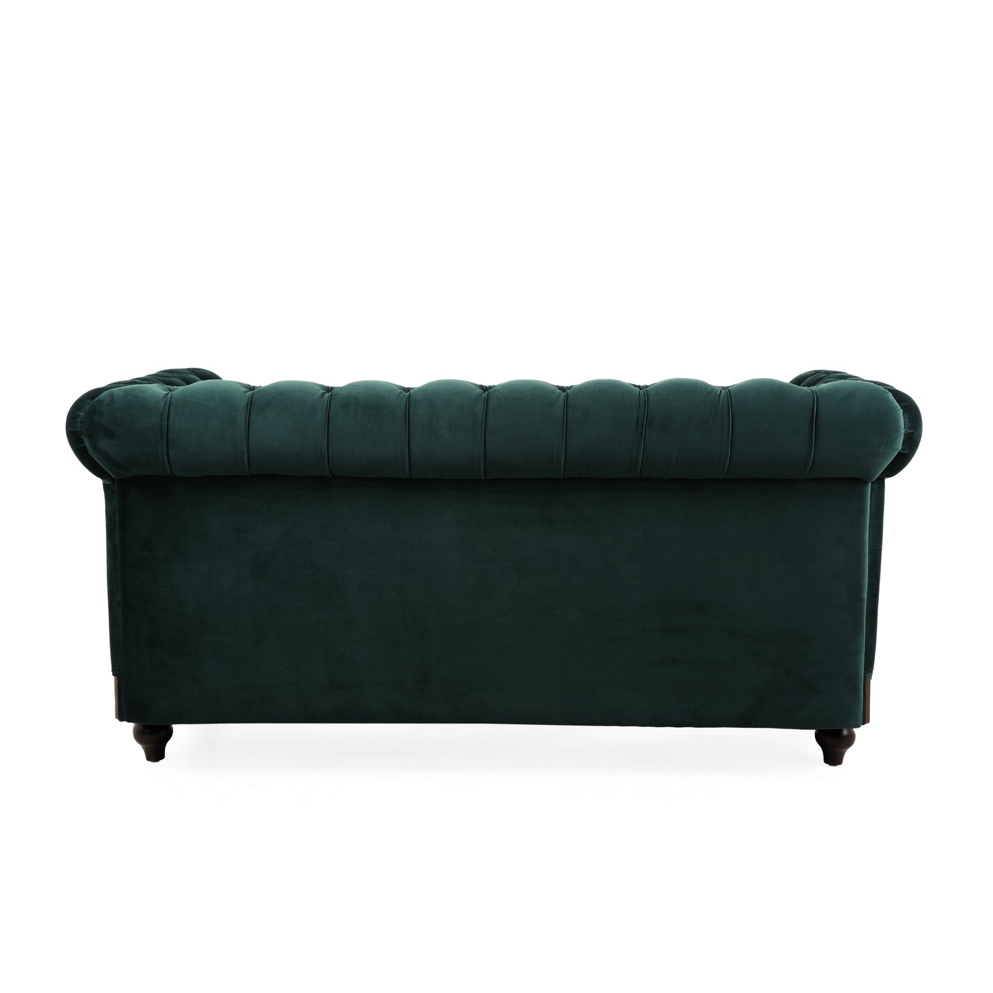 Charming Velvet Chesterfield Loveseat