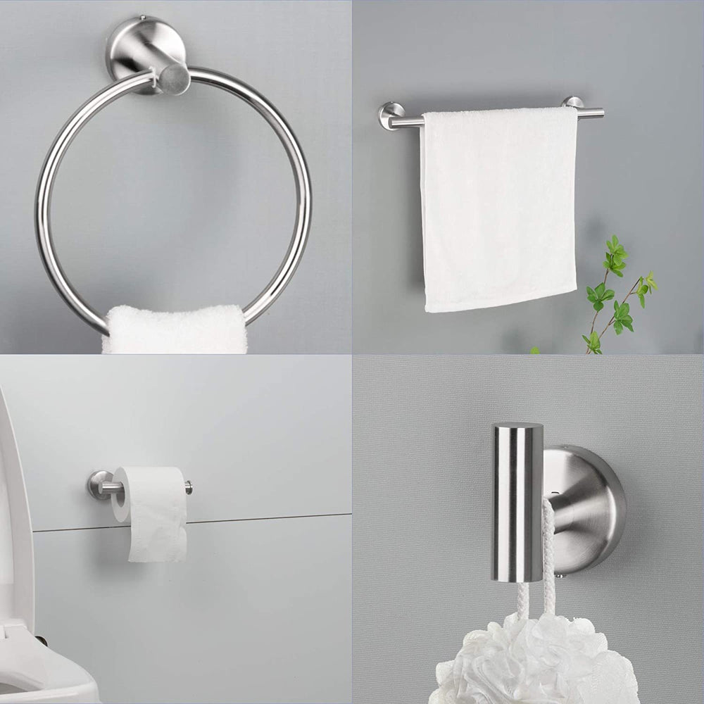 Stylish Stainless Steel Towel Rack Set