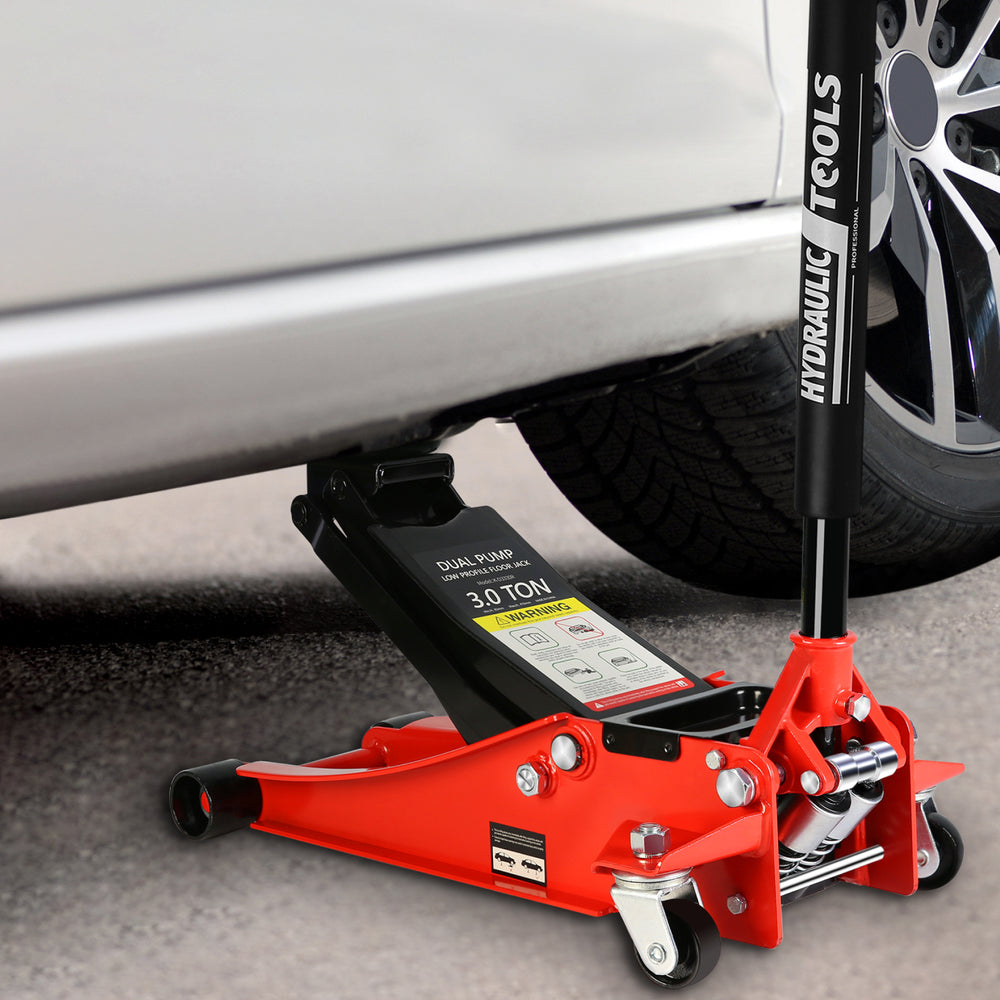 Quick Lift Racing Jack - Low Profile Power for Easy Hoisting