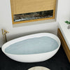 Luxury Soaking Tub in Matte White