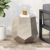 Calgary Outdoor Side Table - Light Grey