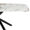 Sleek Marble Dining Table for Gatherings