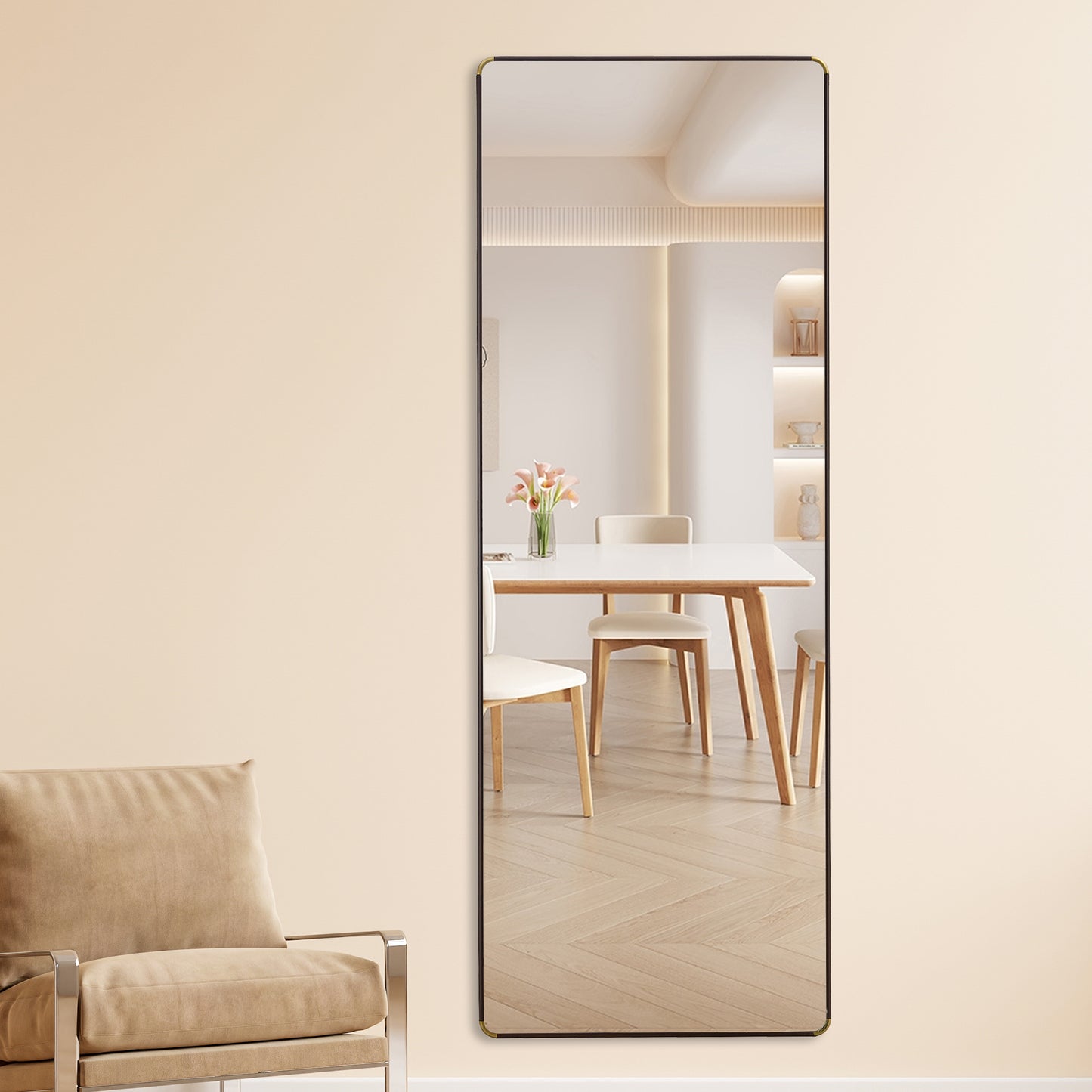 Stylish Full-Length Floor Mirror