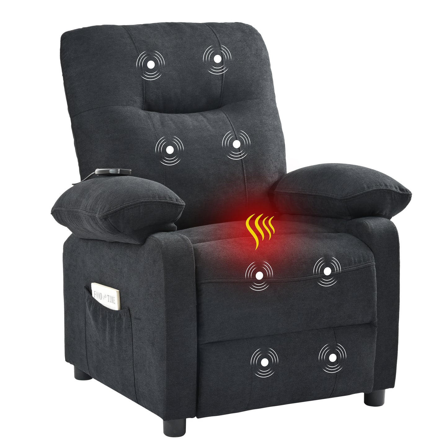 Cozy Comfort Recliner with Massage & Heat