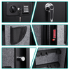 Quick Access Gun Safe with Pistol Pockets and Alarm