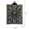 Chic Vintage Black Wall Clock