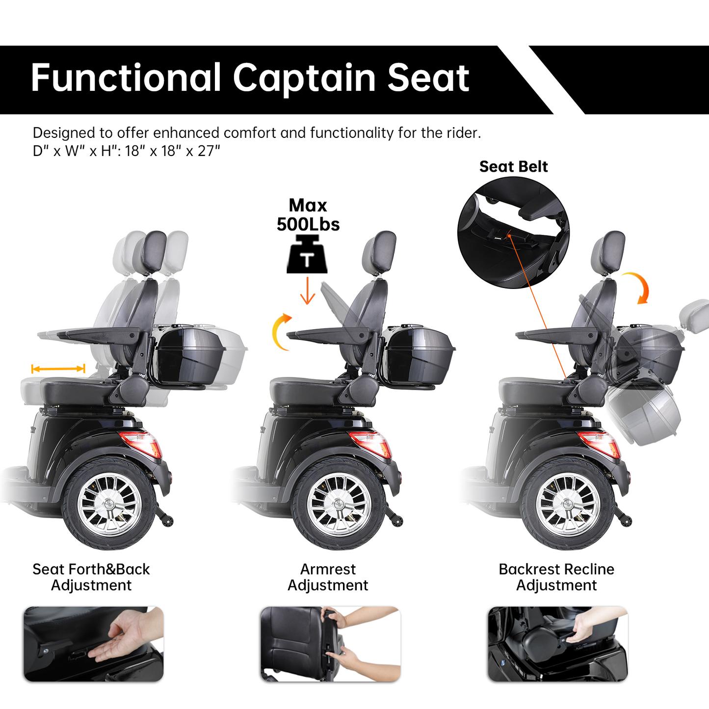 EZ Ride Electric Scooter for Adventurous Seniors