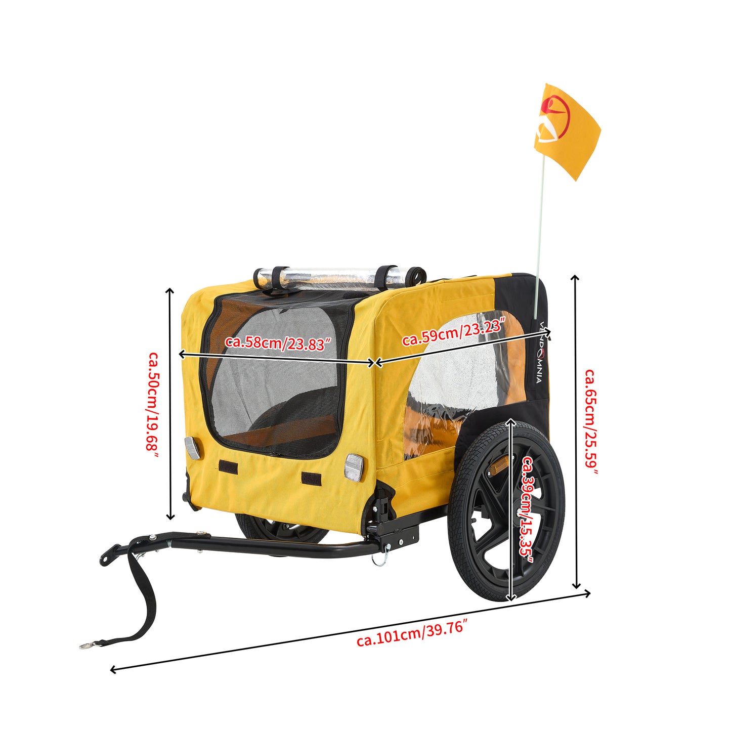 Sunny Pet Cruiser: Heavy-Duty Folding Stroller & Bike Trailer