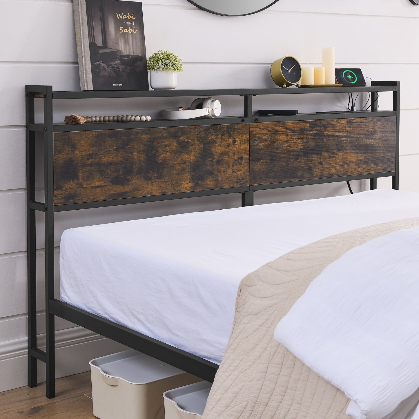 Stylish Iron Bed Frame