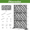 Leafy Privacy Screen - Stylish Divider for Indoor & Outdoor Spaces