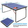 Ping Pong Pro Table Set: Foldable Fun for Anywhere!