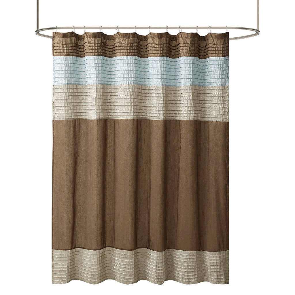 Elegant Silk-Like Shower Curtain