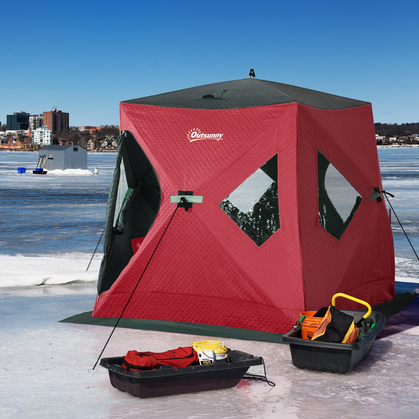 Cozy Duo Ice Fishing Pop-Up Tent