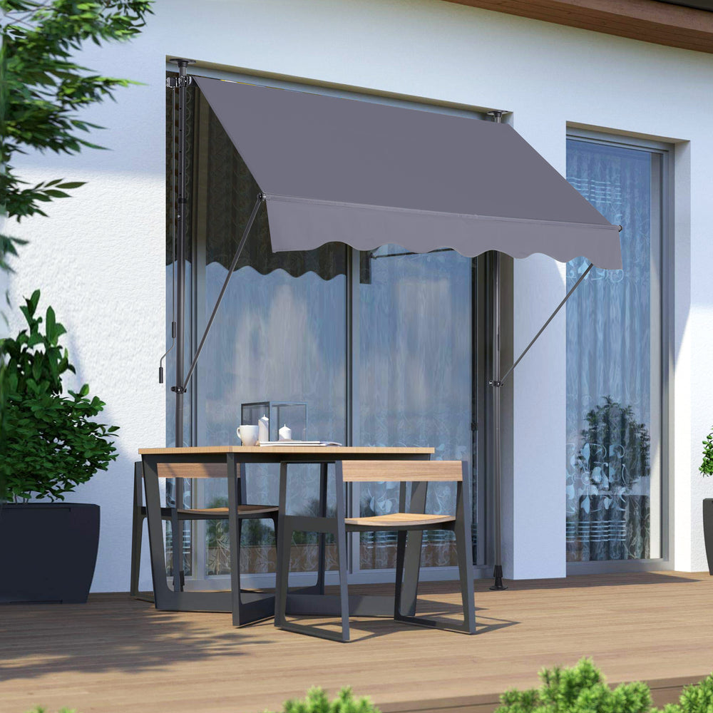 SunShade Patio Awning – UV Protection Canopy for Outdoor Comfort