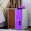 Glow Side Table with Storage