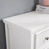 Chic White 7-Drawer Dresser