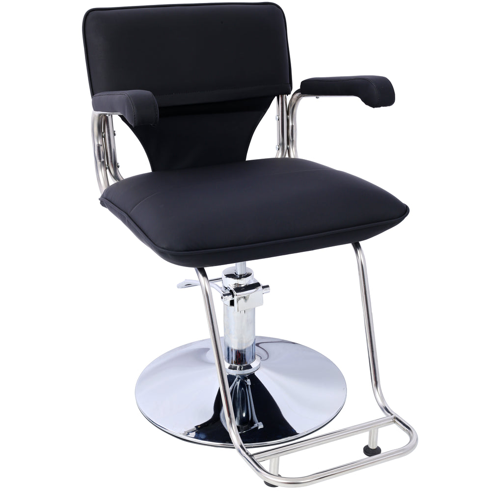 Chic & Sturdy Salon Chair with Hydraulic Pump