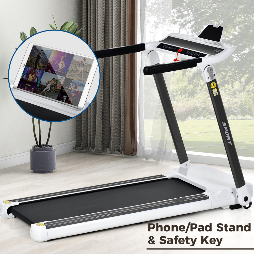 FitFold Treadmill: Your Personal Home Fitness Buddy with Bluetooth!