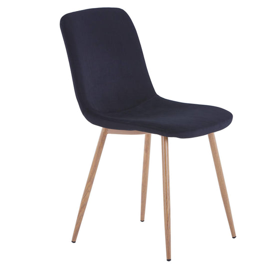 Sleek Black Dining Chair