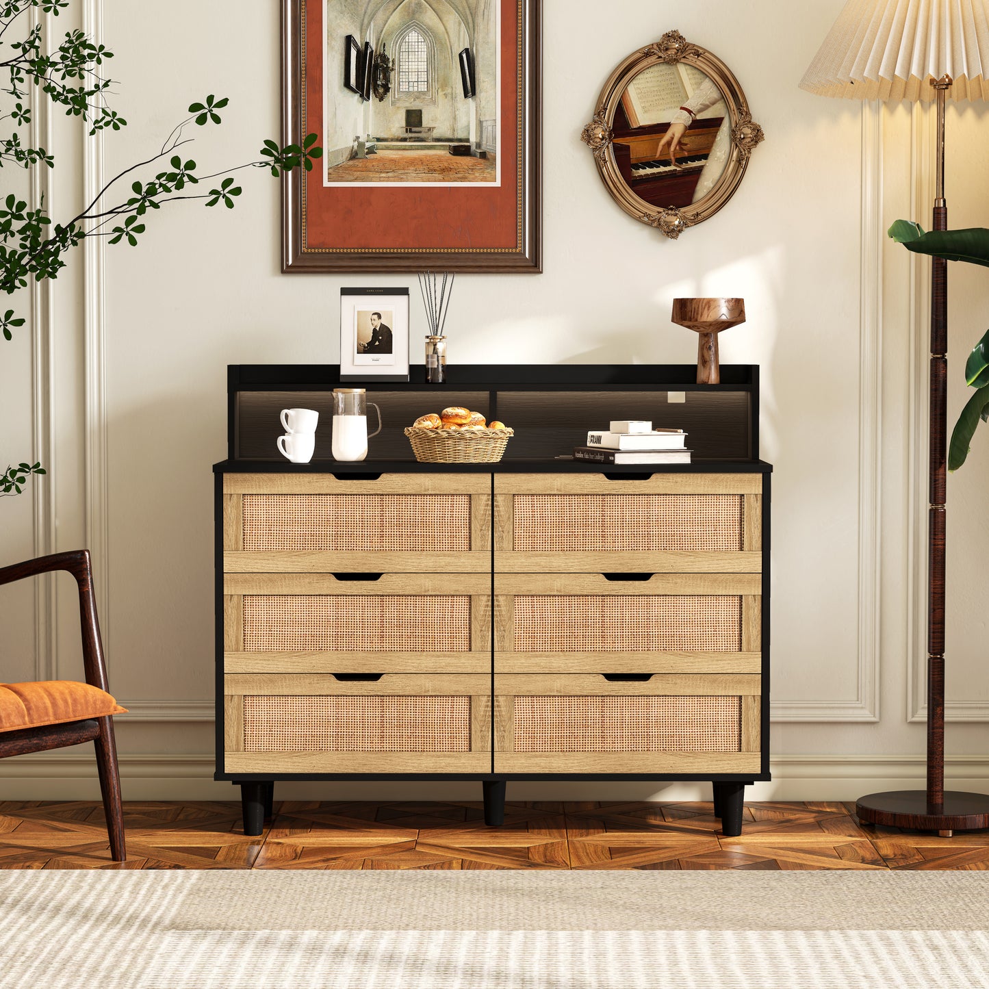 Rattan Radiance Storage Cabinet