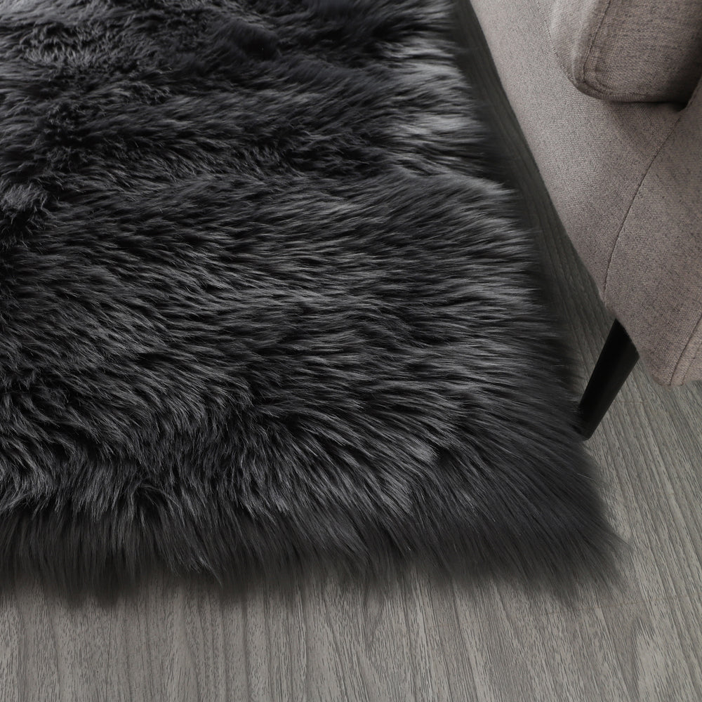 Snuggle Soft Faux Fur Area Rug