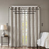 Cozy Blackout Jacquard Curtain Panel