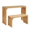 Nature's Touch Bench & Table Set