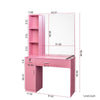 Chic Salon Station with Mirror