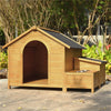 Cozy Cabin Dog House for Large Breeds