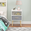 Cozy Collapsible Nightstand with Storage