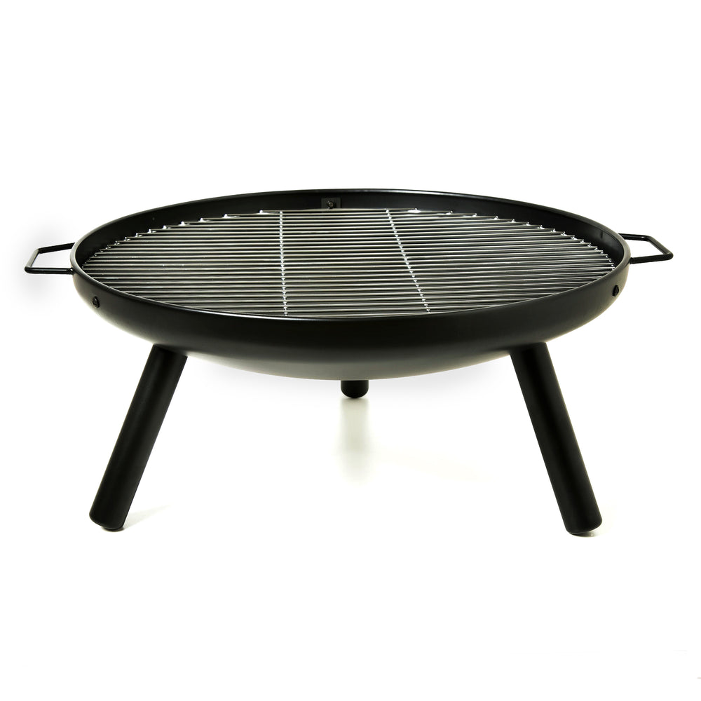 Cozy Outdoor Fire Bowl with Grill Rack