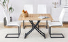 Versatile Lift Table: Modern Minimalist Design for Any Space