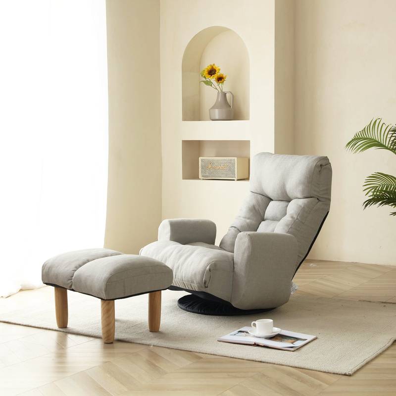 Versatile Lounge Chair with 360° Rotation