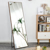 Elegant Full-Length Wood Mirror