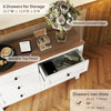 Charming Rustic Dresser with Six Drawers