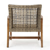 Chic Duo: Hampton Wood & Wicker Chairs