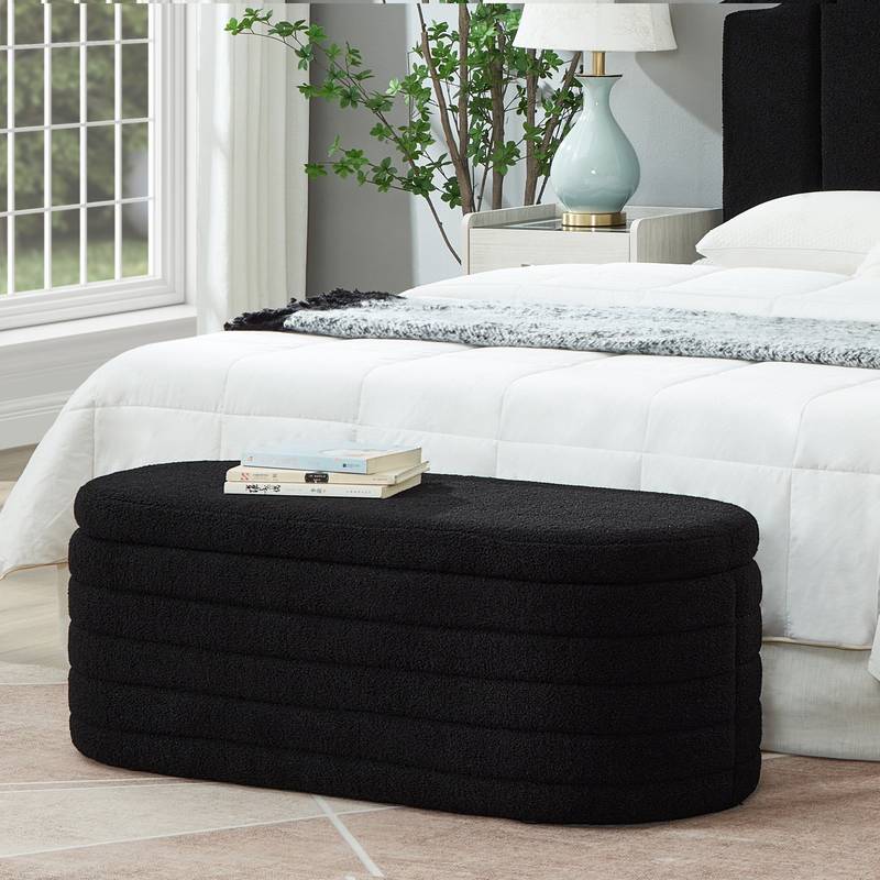 Cozy Chic Storage Ottoman Bench