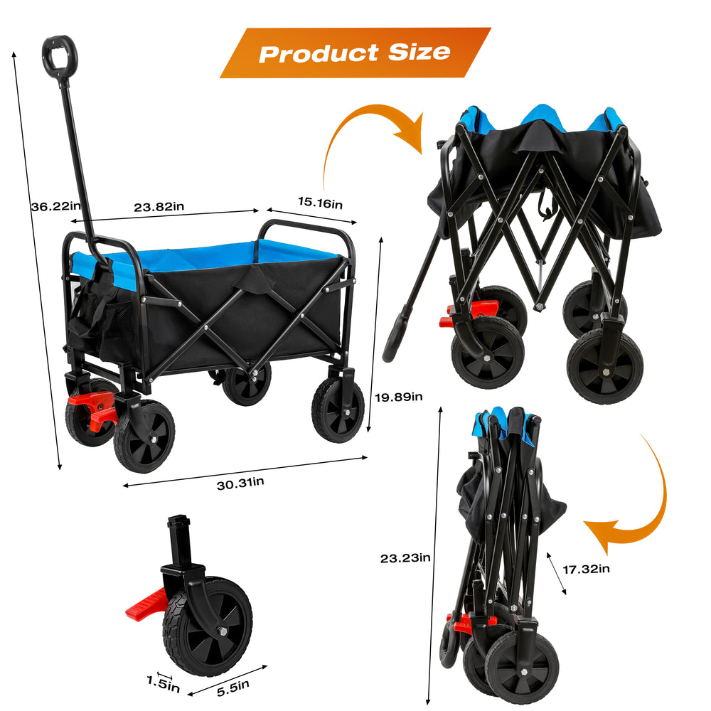 Ultimate Folding Garden Cart