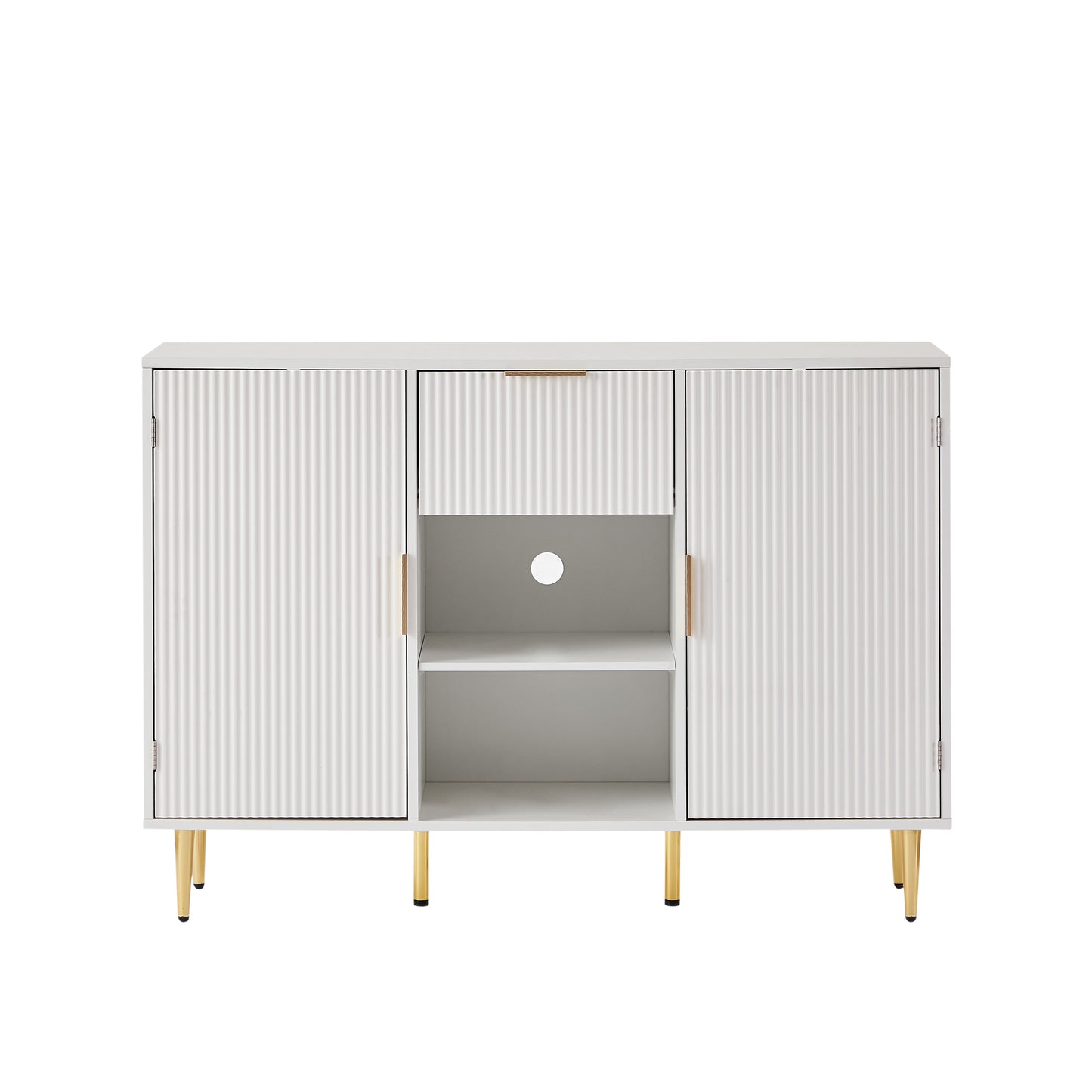 Wave Storage Cabinet with Drawers - Stylish & Versatile Buffet for Any Room