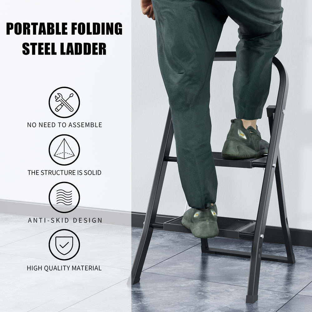 Easy Reach Folding Step Stool