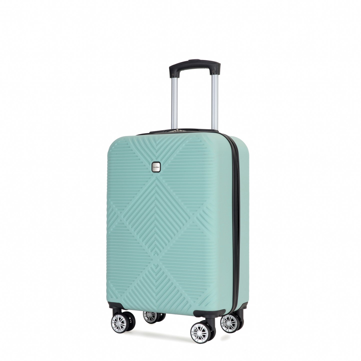 Light Blue Spinner Luggage Set