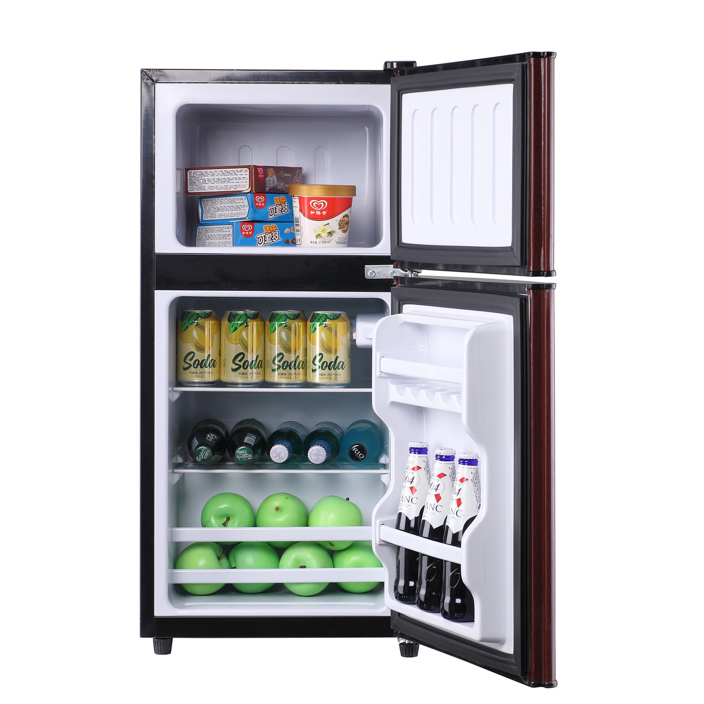 ChillMate Mini Fridge with Freezer - Perfect for Home, Dorm, or Office!