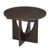 Cozy Expandable Dining Set with Removable Leaf in Espresso and Gray